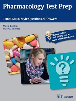 Immagine del venditore per Pharmacology Test Prep : 1500 USMLE-Style Questions & Answers venduto da GreatBookPrices