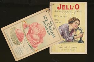 1926 - Jell-O : America's most famous dessert with attached Jell-O Ice Cream Powder Pamphlet (as ...