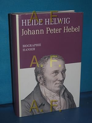 Bild des Verkufers fr Johann Peter Hebel zum Verkauf von Antiquarische Fundgrube e.U.