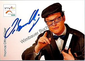 Bild des Verkufers fr Original Autogramm Thomas Otto Glser MDR /// Autograph signiert signed signee zum Verkauf von Antiquariat im Kaiserviertel | Wimbauer Buchversand