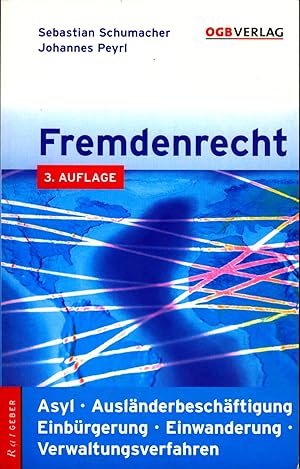 Bild des Verkufers fr Fremdenrecht Asyl - Auslnderbeschftigung - Einbrgerung - Einwanderung - Verwaltungsverfahren zum Verkauf von avelibro OHG