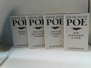 Konvolut bestehend aus 4 Bänden: Edgar Allan Poe, Erzählungen.