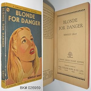 Image du vendeur pour Blonde for Danger mis en vente par Alex Simpson