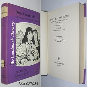 Seller image for Don Tarquinio: A Kataleptic Phantasmatic Romance for sale by Alex Simpson