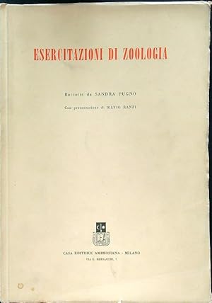 Bild des Verkufers fr Esercitazioni di zoologia zum Verkauf von Librodifaccia