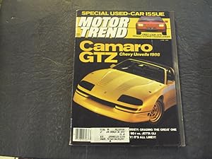 Motor Trend Jun 1985 Camaro GTZ; Corvette Challenger