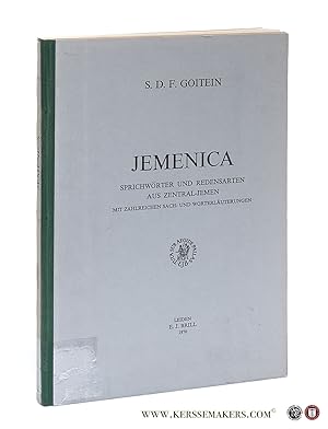 Imagen del vendedor de Jemenica - Sprichwrter und Redensarten aus Zentral-Jemen mit Zahlreichen sach- und Worterluterungen. a la venta por Emile Kerssemakers ILAB