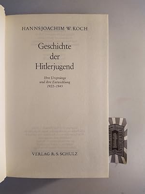 Bild des Verkufers fr Geschichte der Hitlerjugend. Ihre Ursprnge und ihre Entwicklung 1922 - 1945. zum Verkauf von Druckwaren Antiquariat
