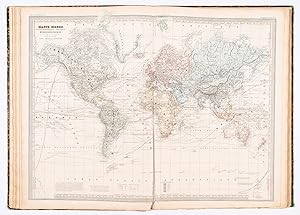 Atlas Universel Physique, Historique et Politique de Géographie Ancienne et Moderne. composé et d...