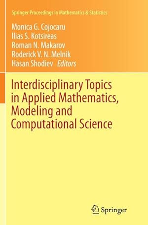 Imagen del vendedor de Interdisciplinary Topics in Applied Mathematics, Modeling and Computational Science a la venta por AHA-BUCH GmbH