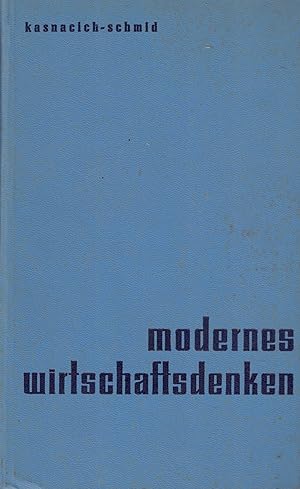 Bild des Verkufers fr Modernes Wirtschaftsdenken zum Verkauf von Paderbuch e.Kfm. Inh. Ralf R. Eichmann