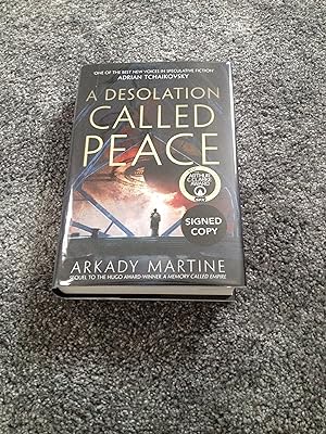 Seller image for A DESOLATION CALLED PEACE: SIGNED UK FIRST EDITION HARDCOVER for sale by Books for Collectors