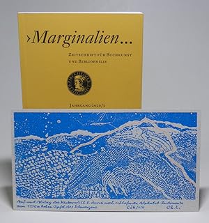 Marginalien. Zeitschrift für Buchkunst und Bibliophilie. 237. Heft (Jahrgang 2020, Nr. 2). Heraus...