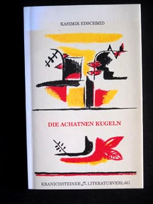 Bild des Verkufers fr Die achatnen Kugeln. Roman. zum Verkauf von Verlag + Antiquariat Nikolai Lwenkamp