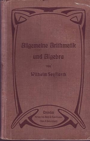 Bild des Verkufers fr Allgemeine Arithmetik und Algebra zum Verkauf von Bcherhandel-im-Netz/Versandantiquariat