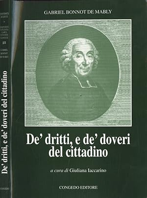 Bild des Verkufers fr De' dritti, e de' doveri del cittadino zum Verkauf von Biblioteca di Babele