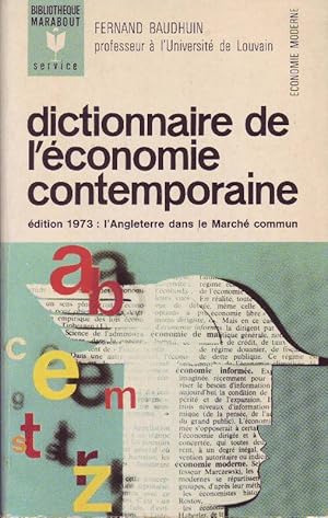 dictionnaire de l'économie contemporaine; édition 1973: l'Angleterre dans le Marché commun