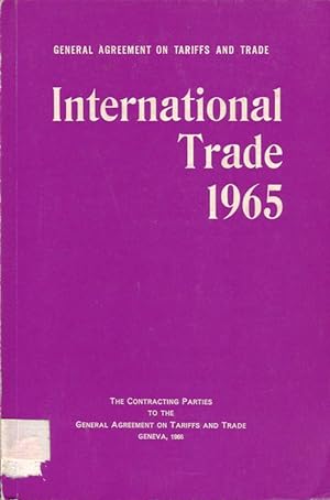 Imagen del vendedor de International Trade 1985 a la venta por Bcherhandel-im-Netz/Versandantiquariat