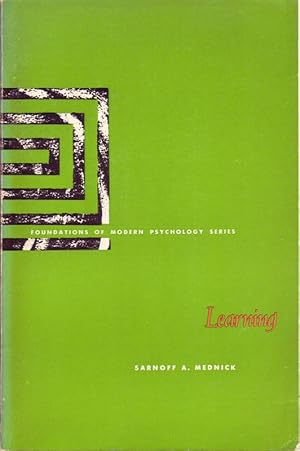 Immagine del venditore per Learning; Foundations of Modern Psychology Series venduto da Bcherhandel-im-Netz/Versandantiquariat