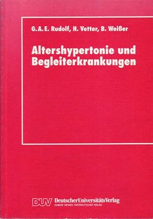 Immagine del venditore per Altershypertonie und Begleiterkrankungen venduto da Bcherhandel-im-Netz/Versandantiquariat