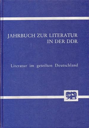 Bild des Verkufers fr Jahrbuch der Literatur in der DDR; 1; Literatur im geteilten Deutschland zum Verkauf von Bcherhandel-im-Netz/Versandantiquariat