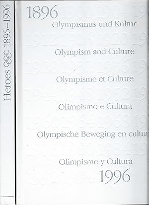 Olympismus und Kultur 1896 - 1996 + Helden der Spiele 1896 - 1996 = Insgesamt 2 Bücher (Reihe: 10...