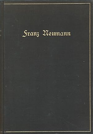 Franz Neumann; Erinnerungsblätter