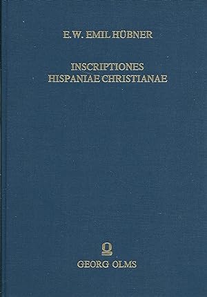 Inscriptiones Hispaniae Christianae; (+ Im Anhang: Inscriptionum Hispaniae Christianarum suppleme...