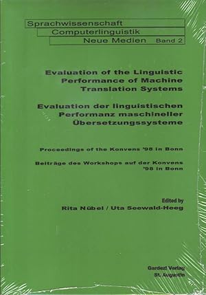 Evaluation of the Linguistic Performance of Machine Translation Systems / Evaluation der linguist...