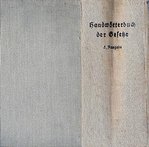 Alphabetisches Handwörterbuch der Reichs- und preußischen Gesetze, Verordnungen u.s.w. (Alphabeti...