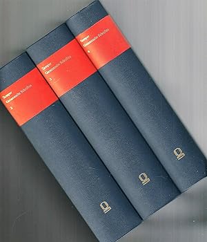 Bild des Verkufers fr Gesammelte Schriften; Band 2, 3, 4 (Von insgesamt 4 Bnden im Olms Verlag - fehlen 1.1 u. 1.2) = Insgesamt 3 Bcher zum Verkauf von Bcherhandel-im-Netz/Versandantiquariat