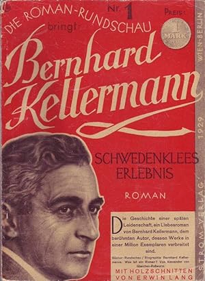 Die Roman-Rundschau Nr. 1; Bernhard Kellermann; Schwedenklees Erlebnis