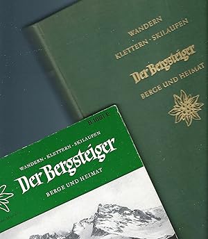 Der Bergsteiger; Wandern - Klettern - Skilaufen; Berge und Heimat; 31. Jahrgang; Oktober 1963 bis...