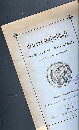 Bild des Verkufers fr Sven Hedins Anteil an der Erforschung Zentralasiens; Grres-Gesellschaft zur Pflege der Wissenschaft im katholischen Deutschland; Zweite (2.) Vereinsschrift fr 1911 zum Verkauf von Bcherhandel-im-Netz/Versandantiquariat