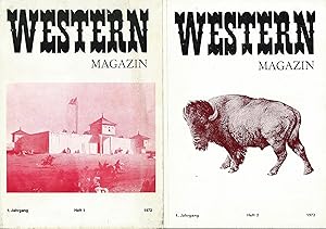 Western Magazin; Zeitschrift für Western-Historik; 1. Jahrgang; 1972; Heft 1 + Heft 2 = Insgesamt...