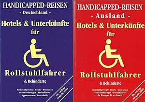 Bild des Verkufers fr Handycapped-Reisen; Hotels und Unterknfte fr Rollstuhlfahrer & Behinderte; Band I Deutschland + Band II Ausland = Insgesamt 2 Bcher zum Verkauf von Bcherhandel-im-Netz/Versandantiquariat