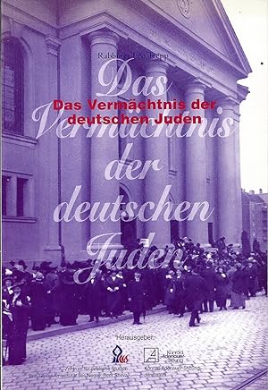 Bild des Verkufers fr Das Vermchtnis der deutschen Juden zum Verkauf von Bcherhandel-im-Netz/Versandantiquariat