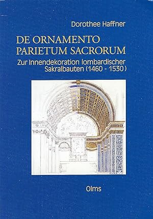 De ornamento parietum sacrorum; Zur Innendekoration lombardischer Sakralbauten (1460-1530)