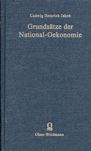 Bild des Verkufers fr Grundstze der National-Oekonomie oder National-Wirthschaftslehre zum Verkauf von Bcherhandel-im-Netz/Versandantiquariat