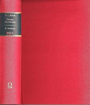 Bild des Verkufers fr Histoire des conciles; (D'aprs les documents originaux. Nouvelle traduction francaise corrige et augmente par H. Leclercq.) Band VIII,2 (VIII, Deuxime partie.) zum Verkauf von Bcherhandel-im-Netz/Versandantiquariat