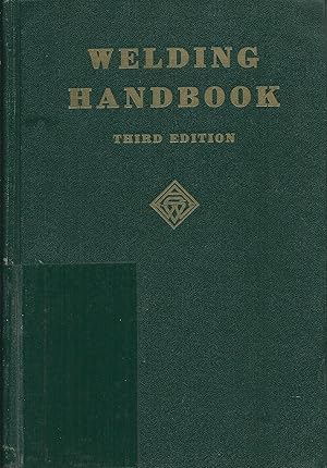 Immagine del venditore per Welding Handbook; Third (3.) Edition venduto da Bcherhandel-im-Netz/Versandantiquariat