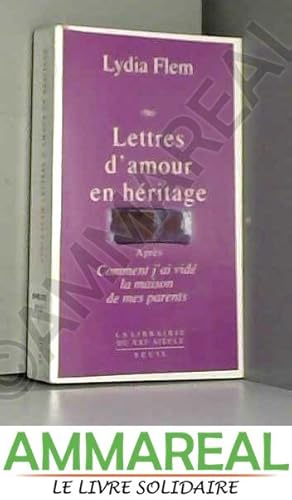 Seller image for Lettres d'amour en hritage for sale by Ammareal