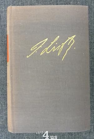 Image du vendeur pour Ungarische Rhapsodie Der Lebensroman von Franz Liszt. Buch 1 - 4 in einem Band mis en vente par art4us - Antiquariat