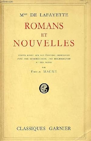 Bild des Verkufers fr Romans et nouvelles. zum Verkauf von Le-Livre