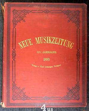 Neue Musik-Zeitung : 14. Jahrgang (1893) ; mit Notenbeilage Illustrirtes Familienblatt