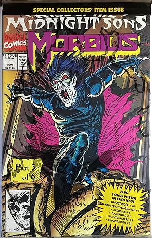 MORBIUS The Living Vampire No. 1 (Sept. 1992) NM