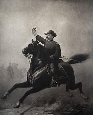 Philip Henry Sheridan Photogravure Thomas Buchanan Read 1800's Civil War