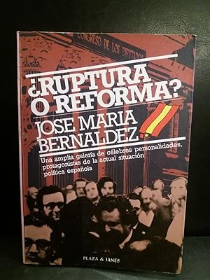 Seller image for Ruptura o reforma?. for sale by Librera El Crabo