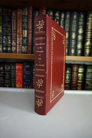 Experiments on the Principle of Life - LEATHER BOUND EDITION