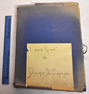 Image du vendeur pour L'Oeuvre Grave de Dunoyer de Segonzac mis en vente par Mullen Books, ABAA